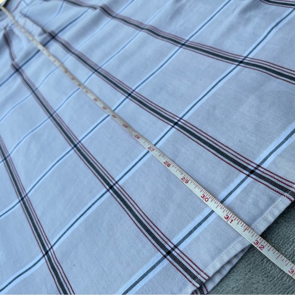 ALEXANDER JULIAN COLOURS Vintage Long Sleeve Button Up - Pink & Gray - Medium - Picture 6 of 10